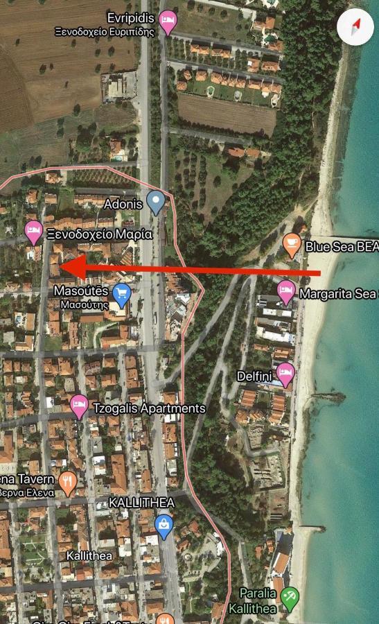 Holiday House 3- Kallithea Halkidiki Экстерьер фото